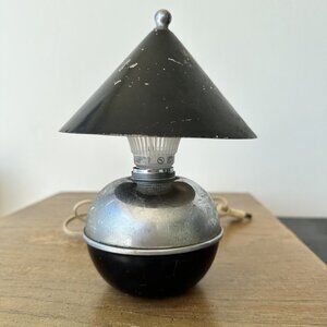 Glow Lamp by Ruth Gerth for Chase black and chrome